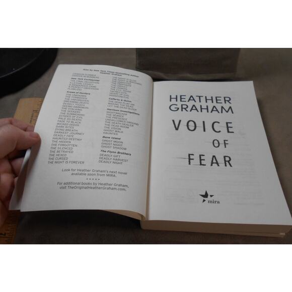 Voice of Fear by Heather Graham Paperback 2022 Krewe of Hunters #38 - Picture 4 of 7